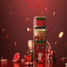 Antarmuka aplikasi mobile jaguar 77 menunjukkan permainan slot dan menu navigasi